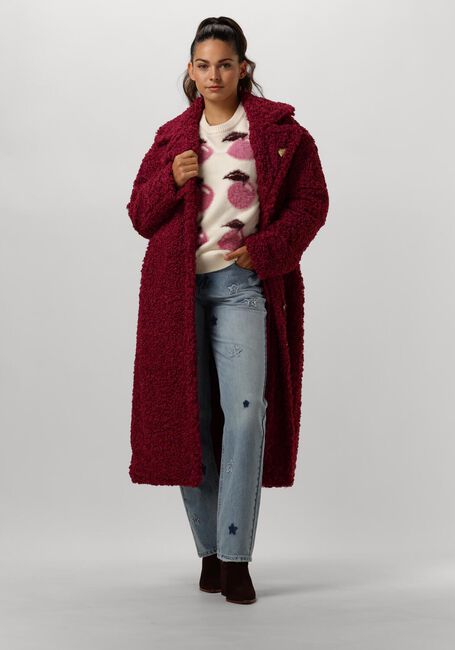 Roze FABIENNE CHAPOT Teddy jas NICOLE COAT - large