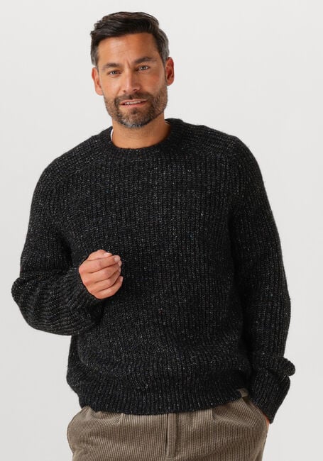 CALVIN KLEIN LS NOVELTY YARN RAGLAN CREWNK SW - large