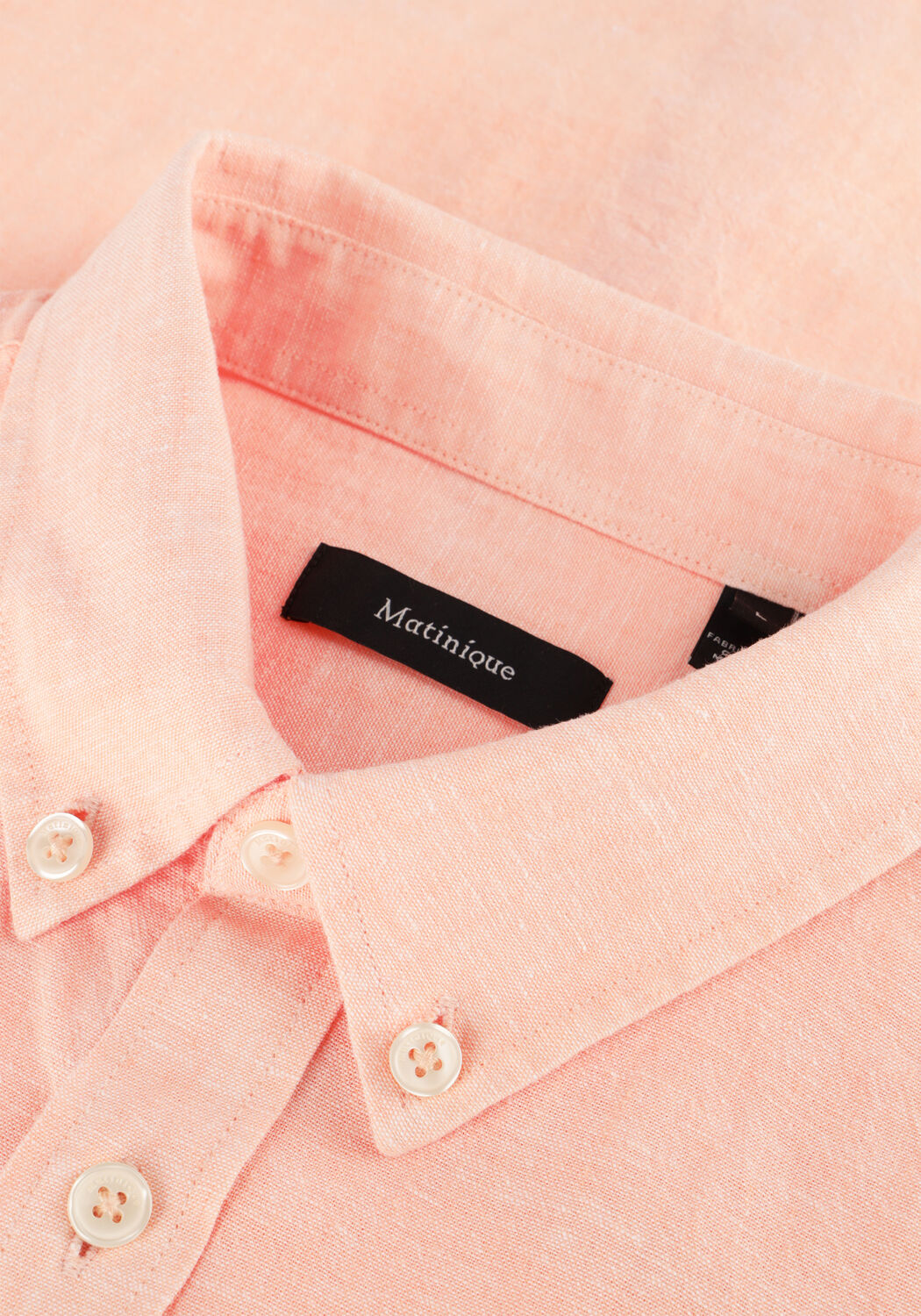 Lichtroze MATINIQUE Casual overhemd MATROSTOL BD SS - large