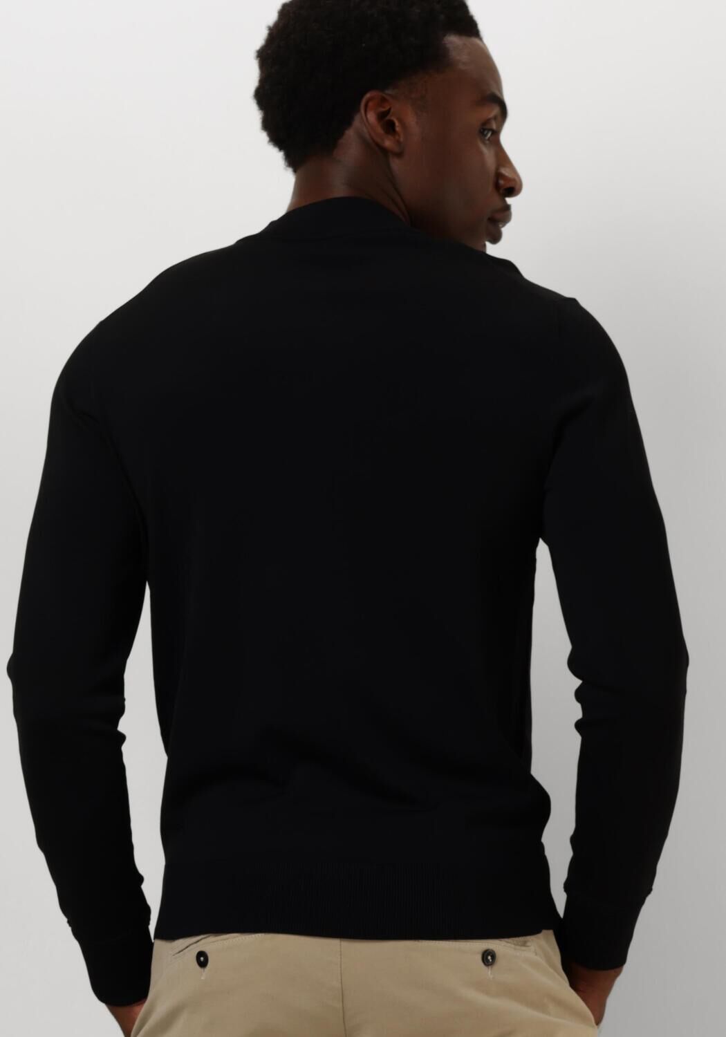 GENTI Heren Truien & Vesten K1148-3260 Zwart