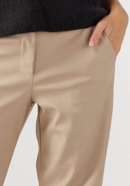 Beige KNIT-TED Wijde broek NAOMI PANT - large