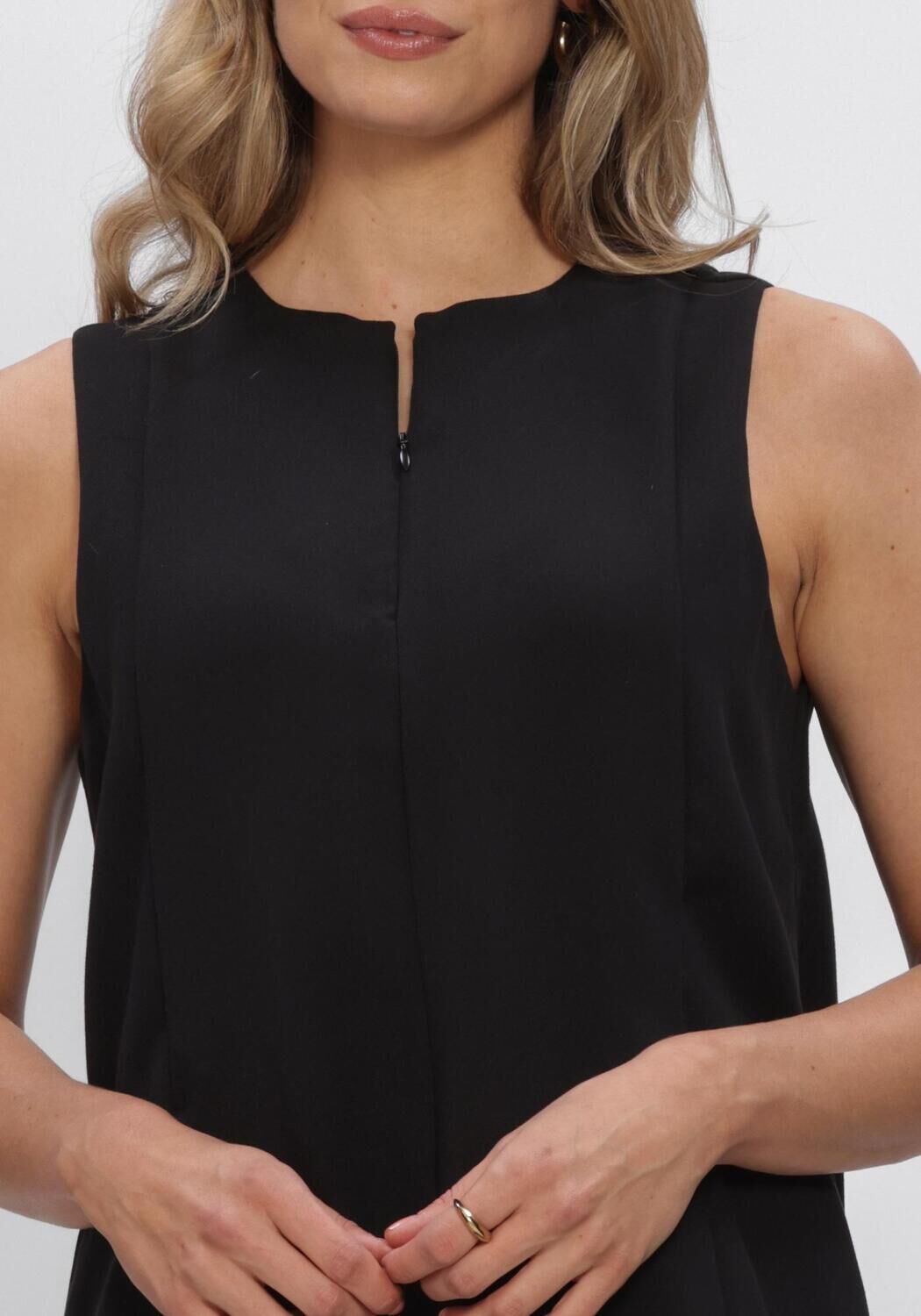 Zwarte MSCH COPENHAGEN Jurken MSCHESTERIANE SL DRESS - large