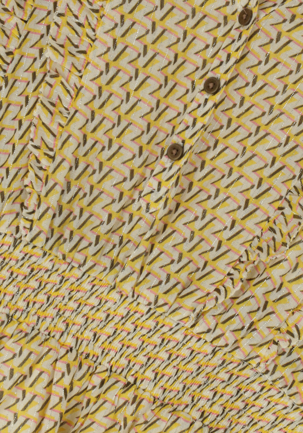 Gele ZADIG & VOLTAIRE Mini jurk X12190 - large