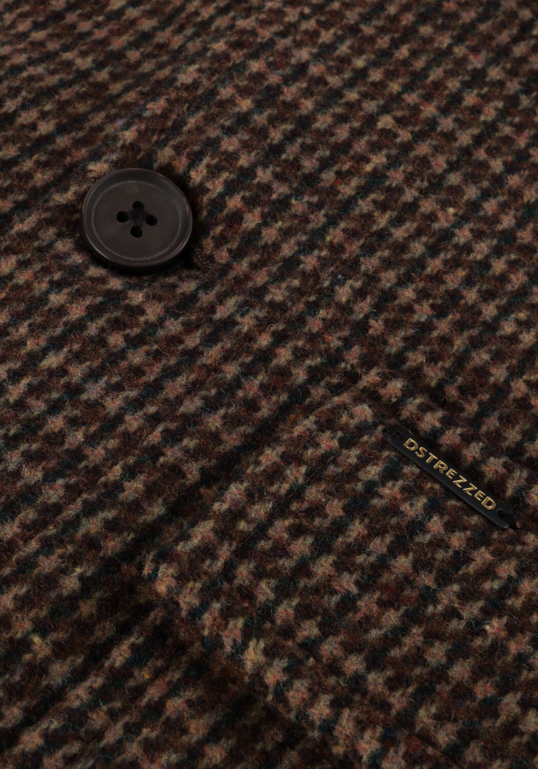 Groene DSTREZZED Overshirt TANN OVERSHIRT - large