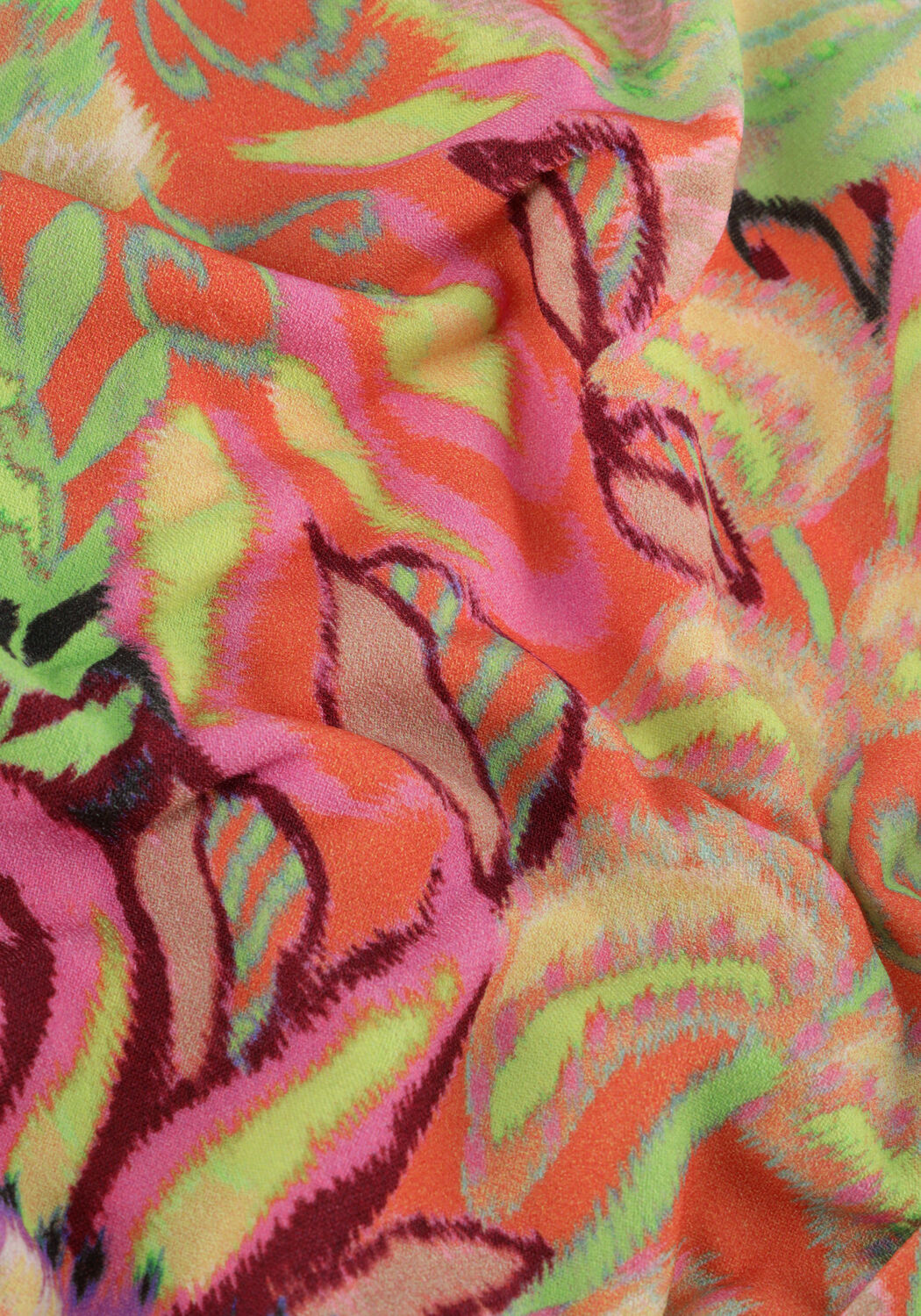 Oranje VANILIA Jumpsuit TROPIC FLORAL JUMPSUIT - large