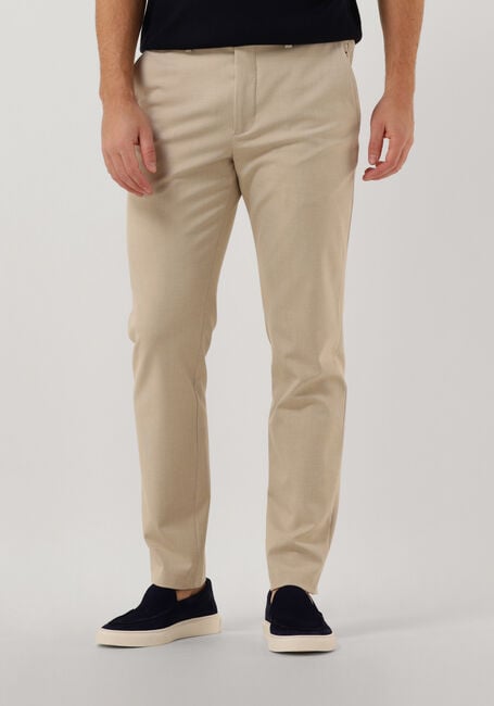 Beige SELECTED HOMME Pantalon SLHSLIM-DAVE 175 STRUC TRS FLEX B - large