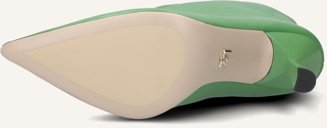 Groene LOLA CRUZ Enkellaarsjes 018B10BK Groene LOLA CRUZ Enkellaarsjes 018B10BK - large