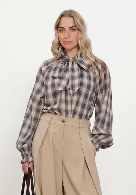 Multi SUMMUM Blouses TOP BLUE CHECK - large