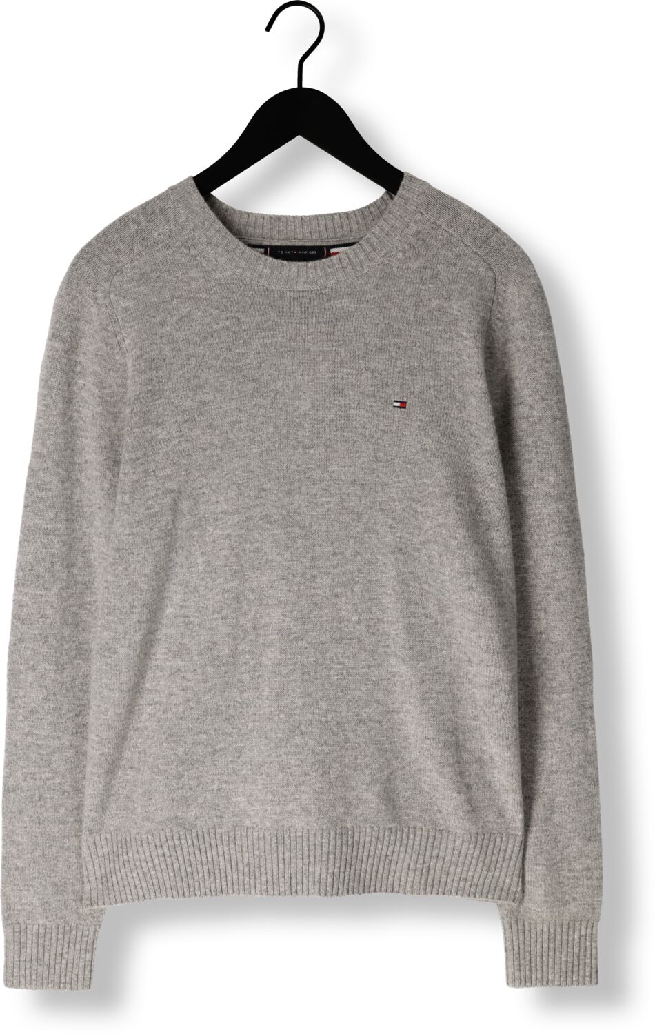 TOMMY HILFIGER Heren Truien & Vesten Lambswool Crew Neck Lichtgrijs