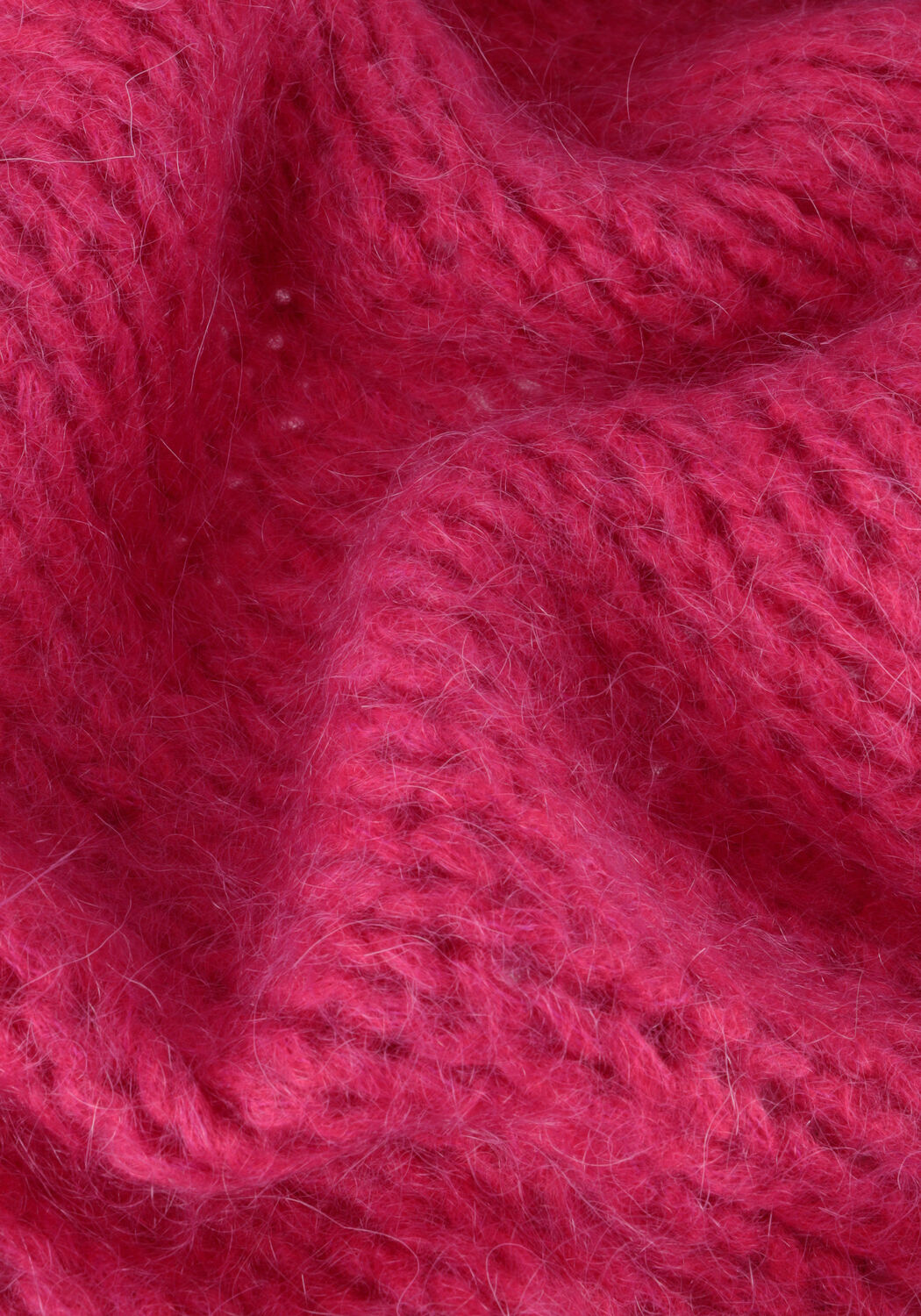 Roze SUMMUM Vest OVERSIZED CARDIGAN MOHAIR BLEND KNIT - large