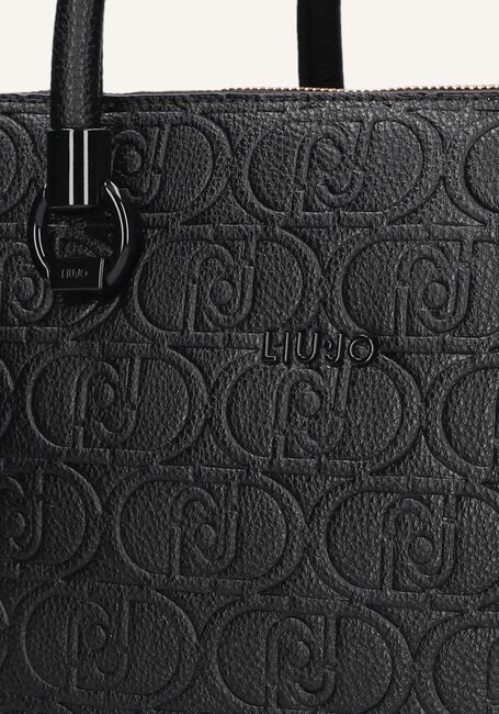 Zwarte LIU JO Handtas ECS M SATCHEL DOUBLE ZIP Zwarte LIU JO Handtas ECS M SATCHEL DOUBLE ZIP - large
