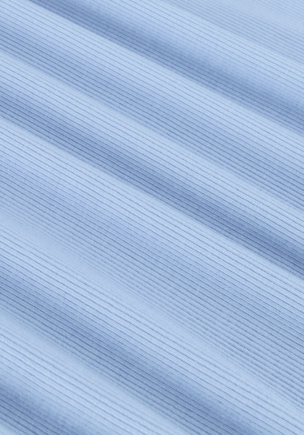 Blauwe TOMMY JEANS T-shirt TJW SLIM ESSENTIAL RIB - large