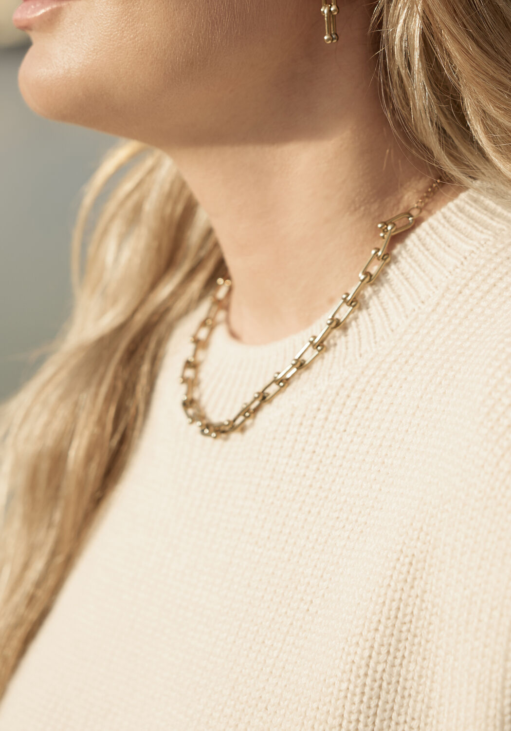 Goudkleurig OMODA ATELIER Kettingen NECKLACE CHAIN X IRIS