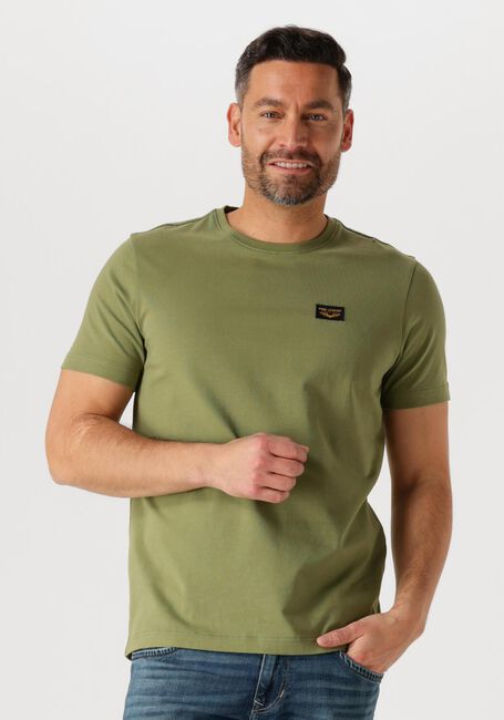 Groene PME LEGEND T-shirt SHORT SLEEVE R-NECK GUYVER TEE - large