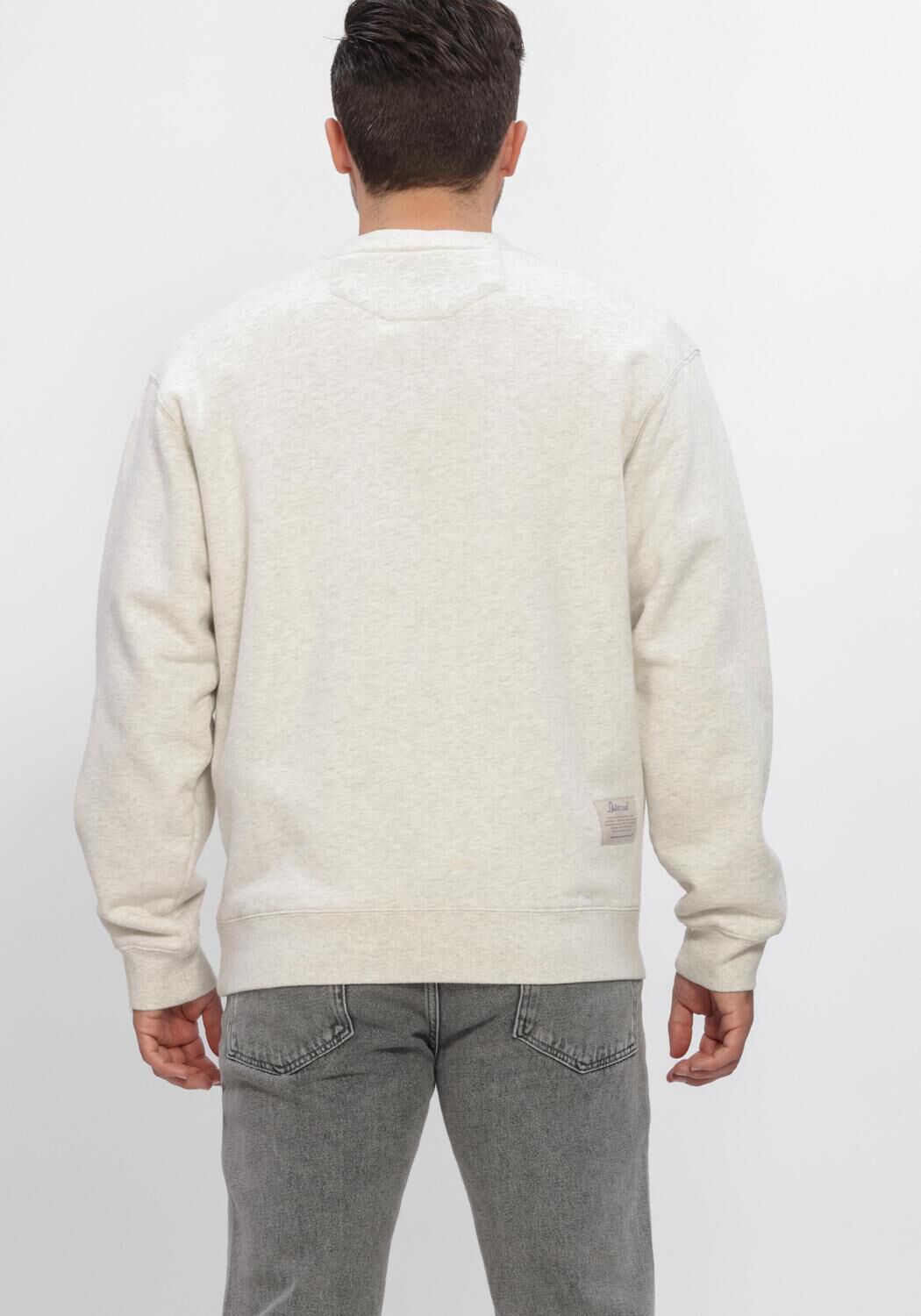 Ecru DSTREZZED Sweater DS_NIKOL CREW - large