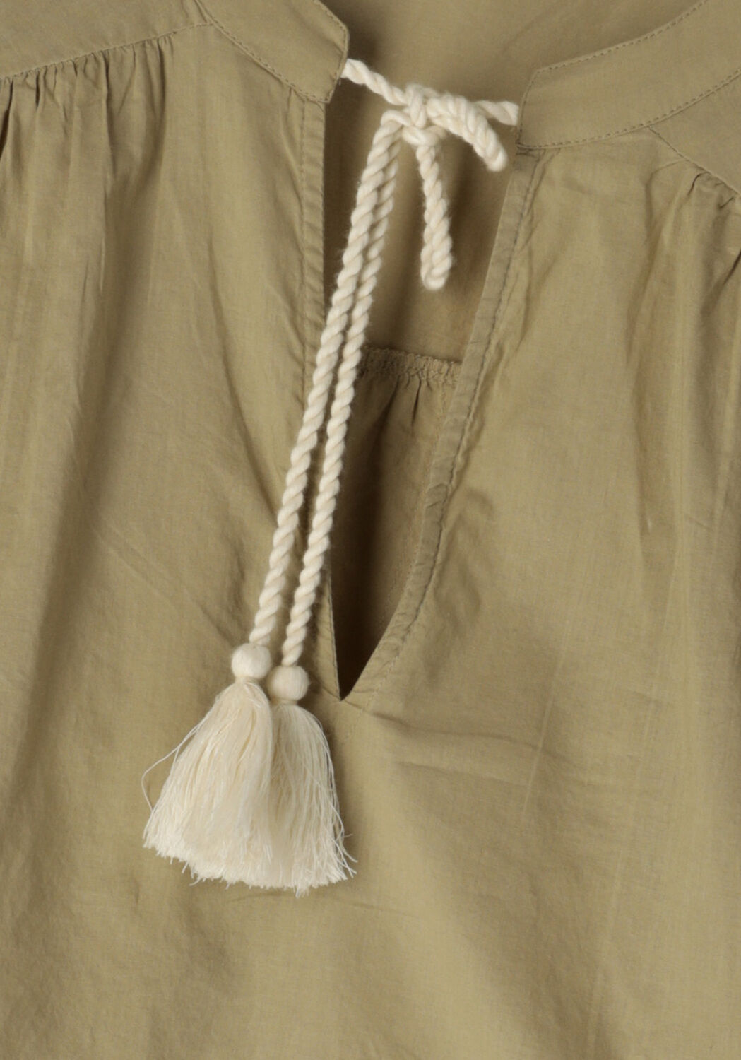 Groene SUMMUM Blouses TOP IVORY EMBROIDERY - large