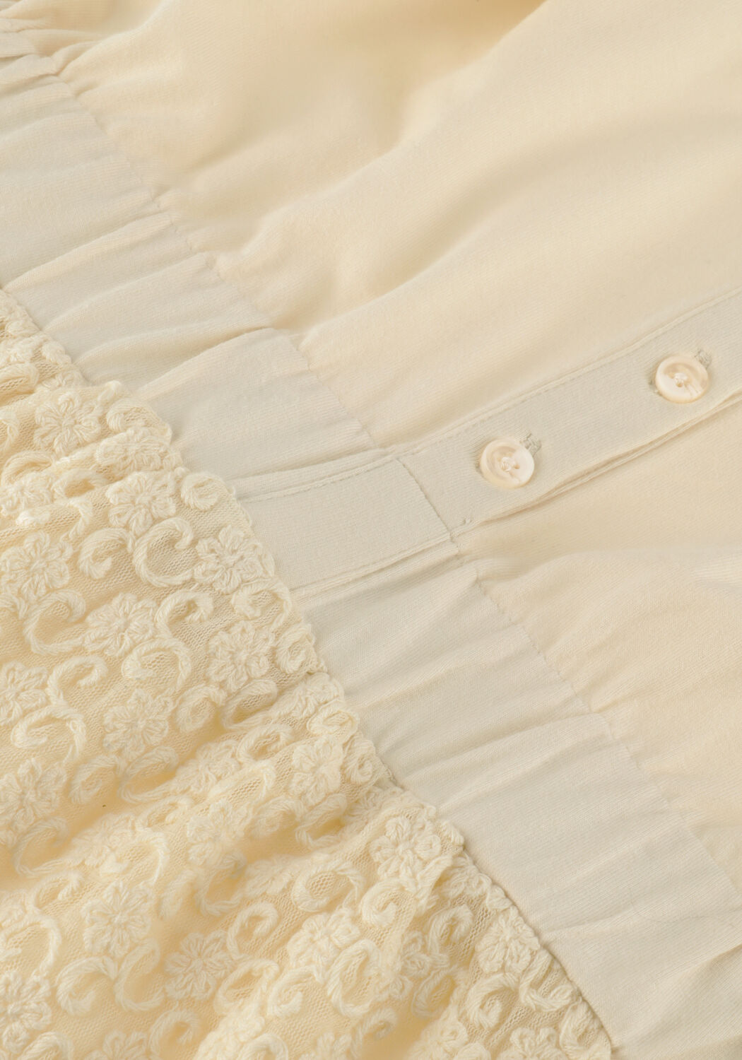 Beige TON & TON Mini jurk TARA - large