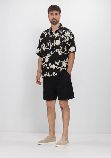 Zwarte WOODBIRD Casual overhemd WBWANG BIND SHIRT - large