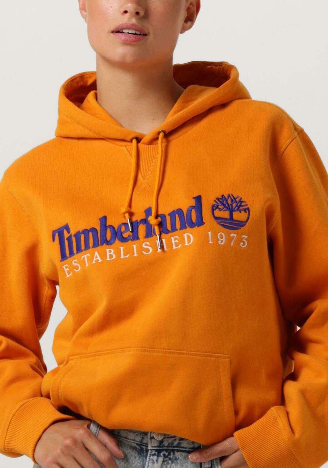 TIMBERLAND Dames Truien & Vesten Ls 50th Anniversary Oranje