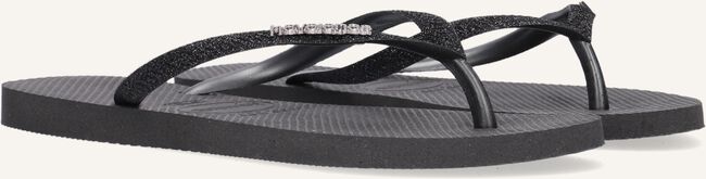 Zwarte HAVAIANAS Teenslippers SLIM GLITTER Zwarte HAVAIANAS Teenslippers SLIM GLITTER - large