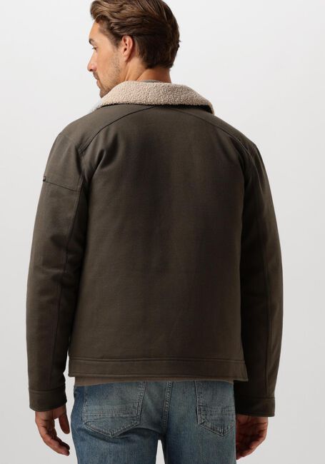 Groene CAST IRON Jack SHORT JACKET HEAVY TWILL STUDMAN - large