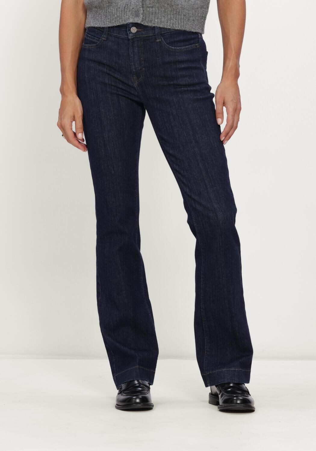 Blauwe MAC Wide jeans 0358L AUTHENTIC MEGA FLEX - large