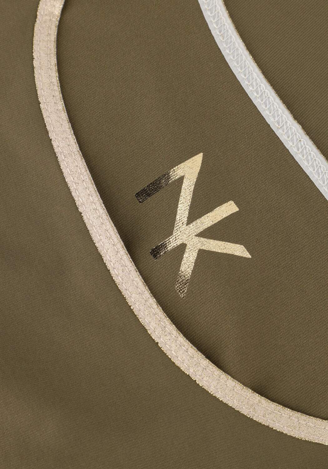 Olijf NUKUS Top JUBA SINGLET - large