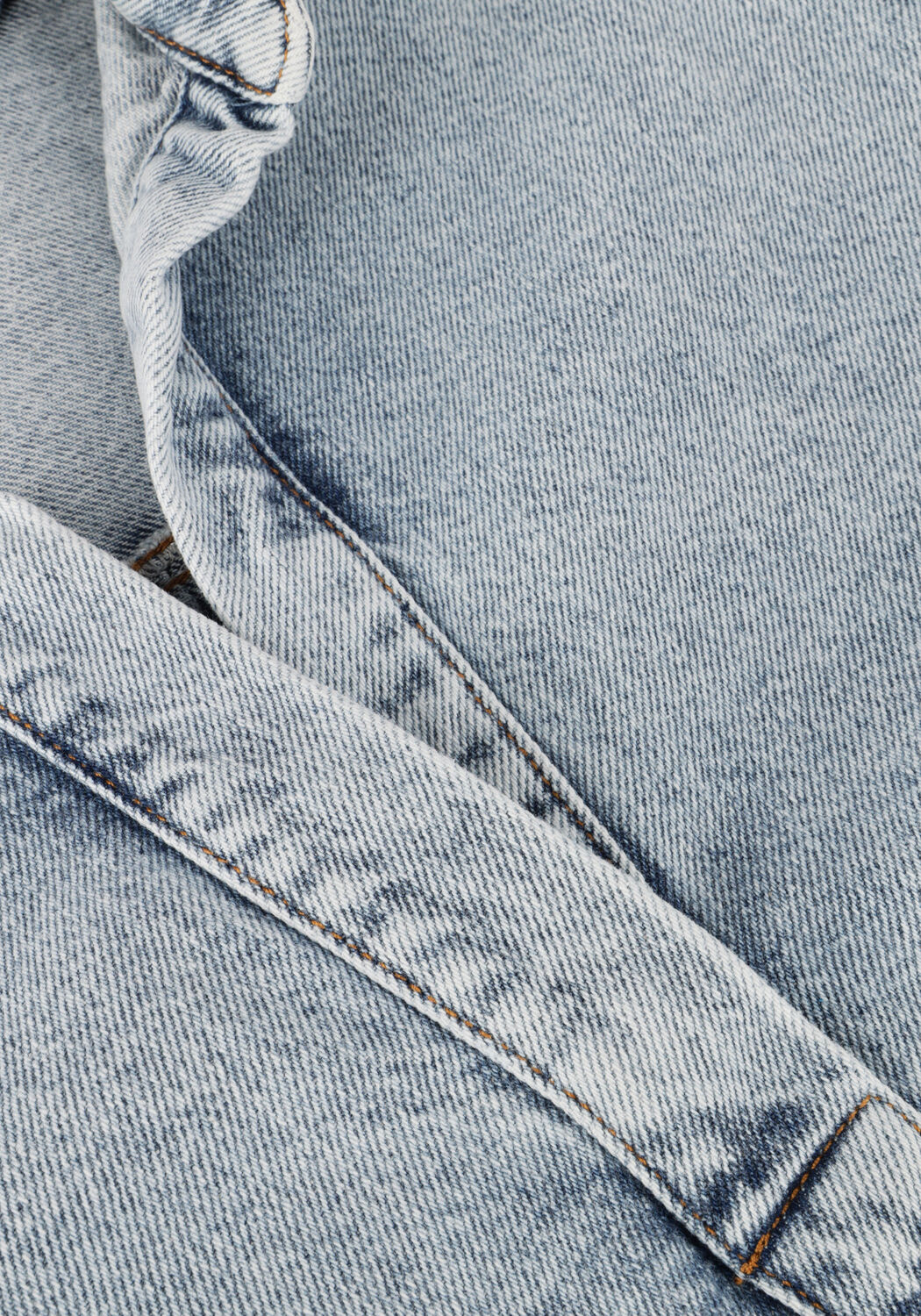 Blauwe BY-BAR Mini jurk FLYNT DENIM DRESS - large