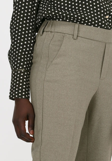 Groene MOS MOSH Pantalon GERRY TWIGGY MELANGE PANT - large