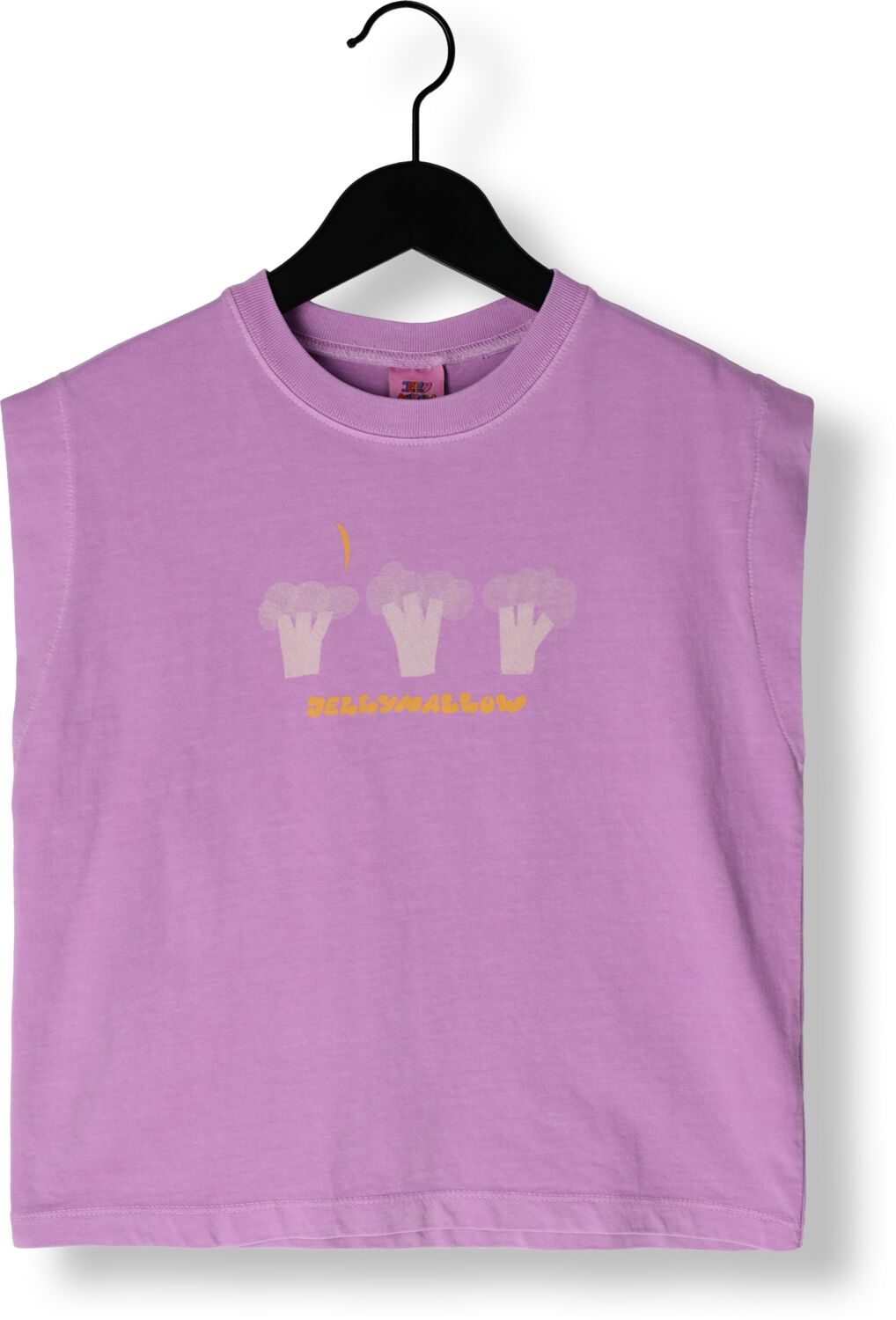 Jelly Mallow Meisjes Tops & T-shirts Broccoli Pigment T-shirt Paars
