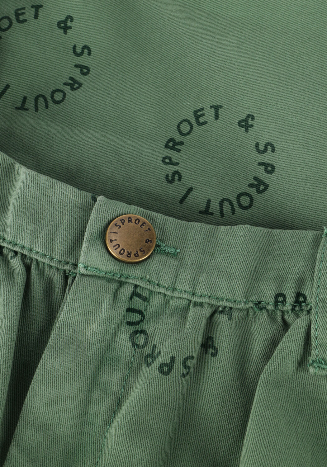 Groene Sproet & Sprout Minirok DENIM SKIRT - large