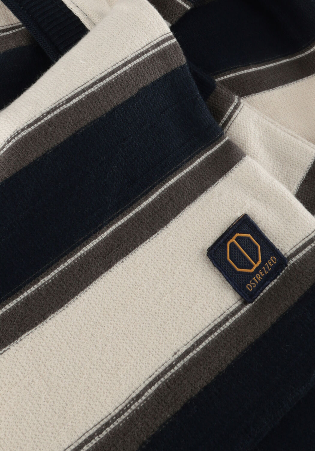 Donkerblauwe DSTREZZED T-shirt DS_MASON TEE - large