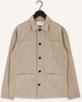 Beige SELECTED MEN Overshirt SLHLOOSETONY OVERSHIRT LS W Beige SELECTED MEN Overshirt SLHLOOSETONY OVERSHIRT LS W - medium