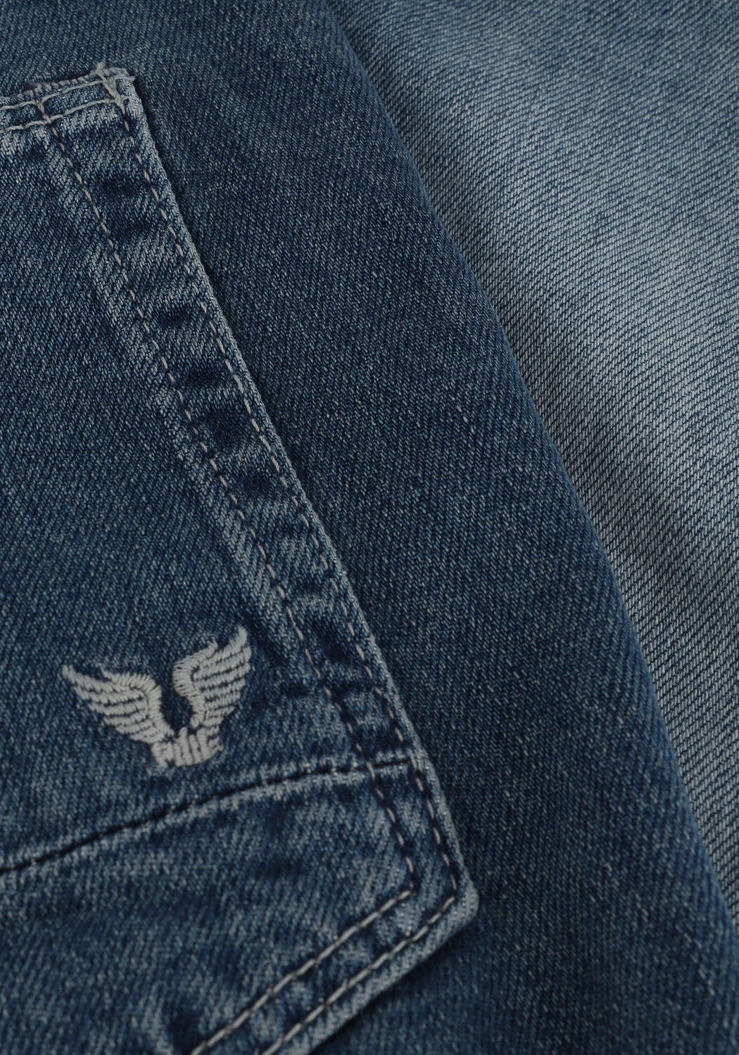 Blauwe PME LEGEND Slim fit jeans TAILPLANE AUTHENTIC MID WASH - large