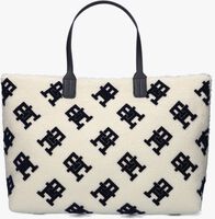Witte TOMMY HILFIGER Shopper ICONIC TOMMY TOTE TEDDY - medium