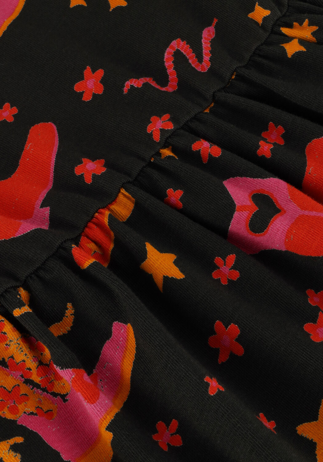 Multi AMMEHOELA Mini jurk LIBBY - large