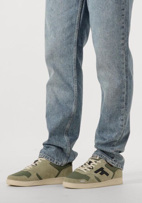 Groene FAGUO Lage sneakers PALMER LEATHER - large