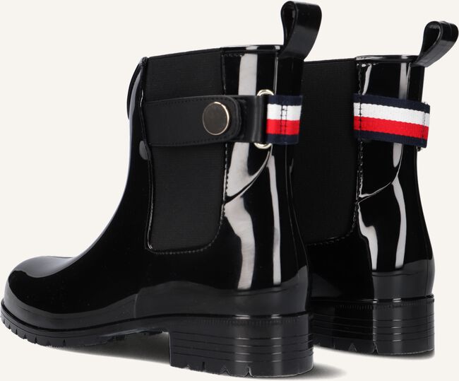 Zwarte TOMMY HILFIGER Regenlaarzen ANKLE RAINBOOT METAL DETAIL Zwarte TOMMY HILFIGER Regenlaarzen ANKLE RAINBOOT METAL DETAIL - large