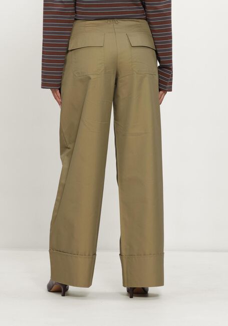 Khaki ROUGE EDIT Wijde broek ROUFRANCIE RW WF F/L TROUSER/2 - large