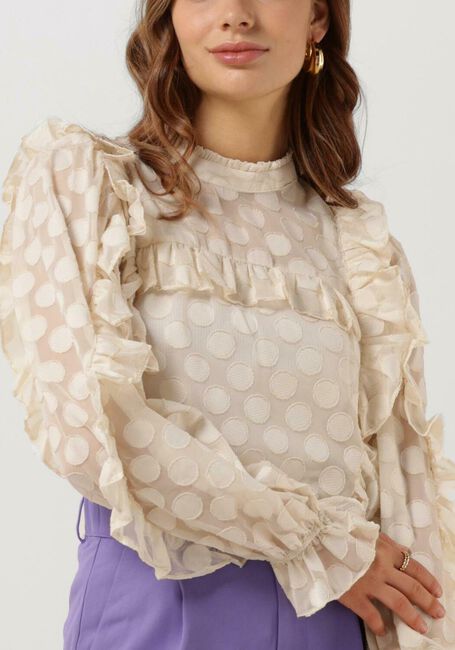 Ecru STUDIO AMAYA Blouses CHARLIE BLOUSE - large