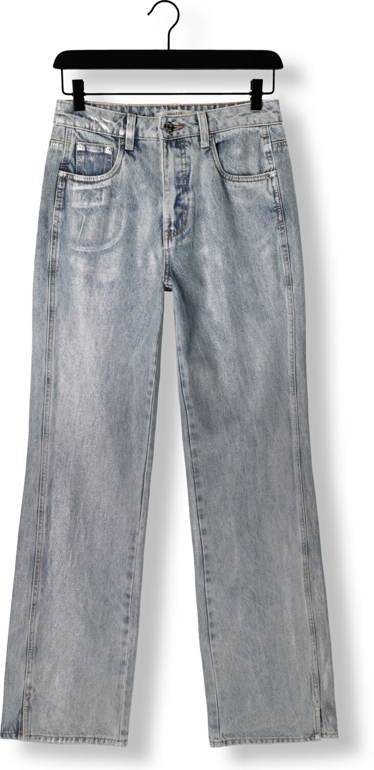 GESTUZ Dames Jeans Coatygz Hw Straight Jeans Blauw