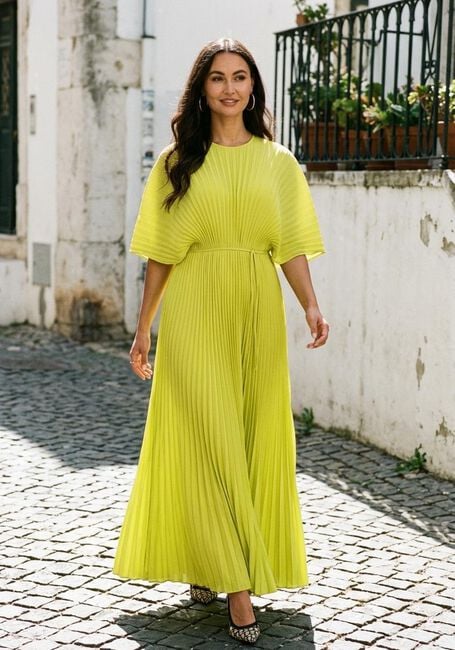 Lime TWINSET MILANO Maxi jurk 261TP2562 - large