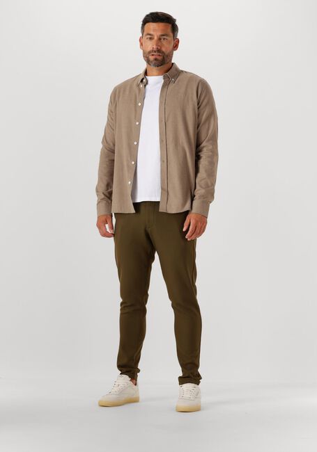 Beige LES DEUX Casual overhemd DESERT REG SHIRT - large