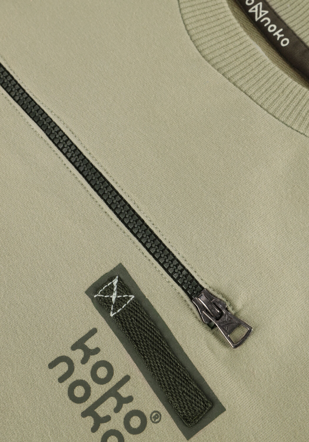 Groene KOKO NOKO Sweater Q52814 - large