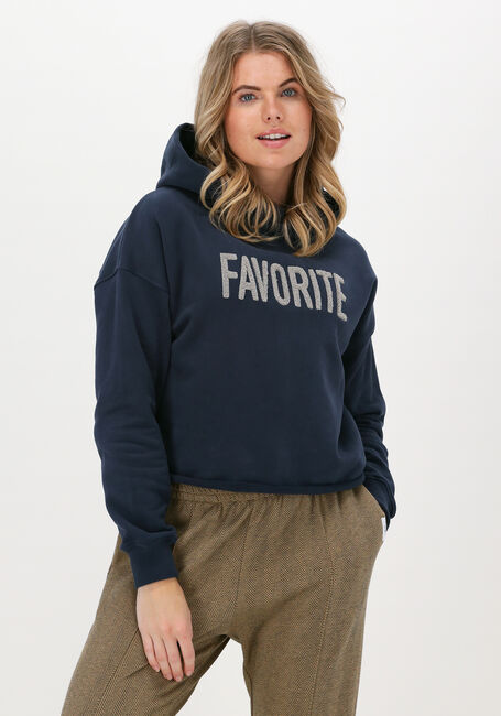 Donkerblauwe PENN & INK Trui S22M-TULSA - large