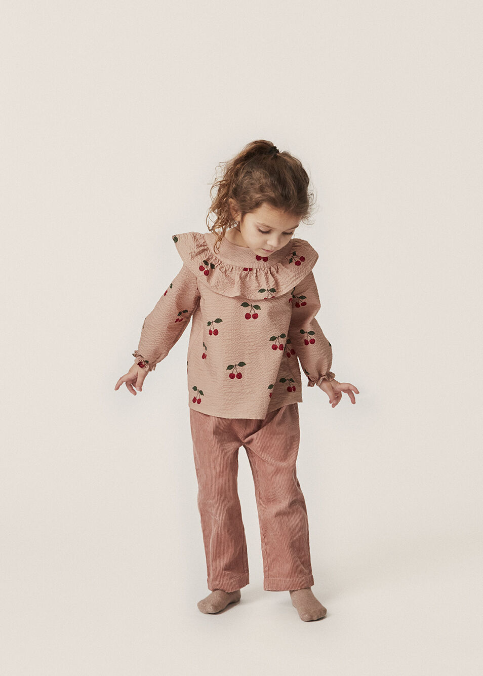 Roze KONGES SLOJD Top LUNELLA BLOUSE - large