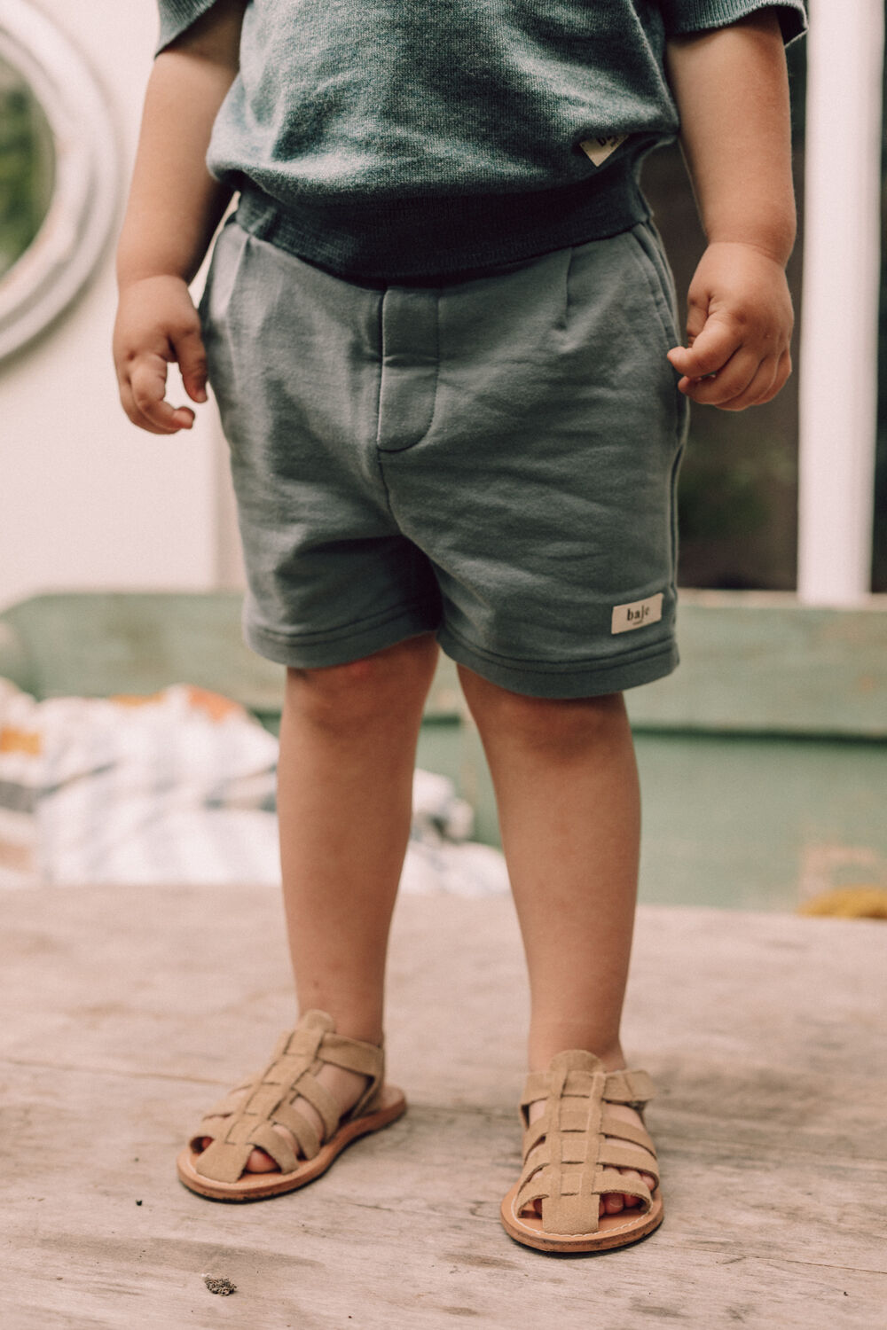 Grijze BAJE STUDIO Korte broek BICO - large