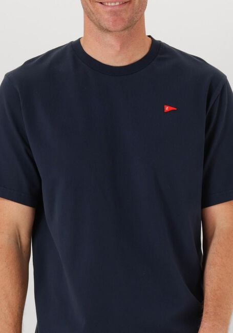 Donkerblauwe FORÉT T-shirt FLAG T-SHIRT - large