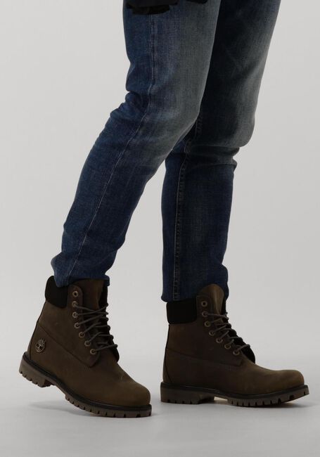 Grijze TIMBERLAND Veterboots 6 INCH PREMIUM BOOT MEN Grijze TIMBERLAND Veterboots 6 INCH PREMIUM BOOT MEN - large