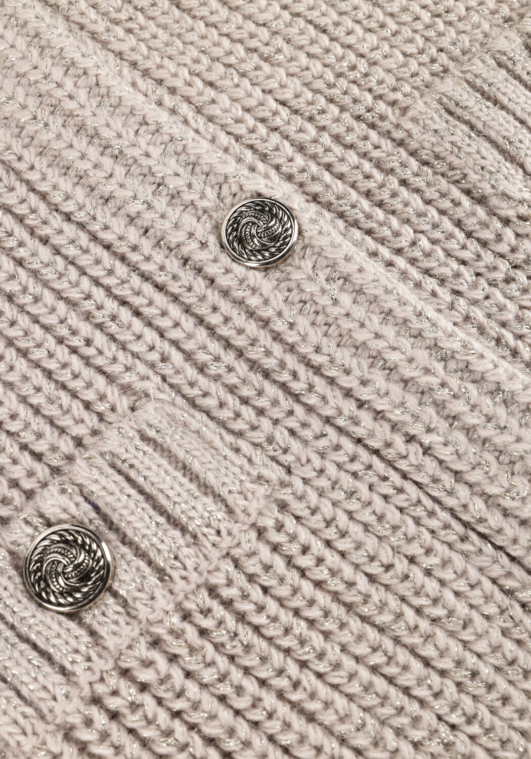 Beige LIU JO Vest MAGLIA APERTA - large